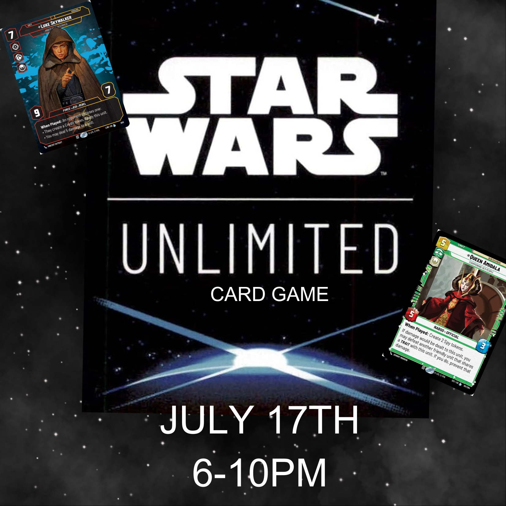 Star Wars Card Game Night