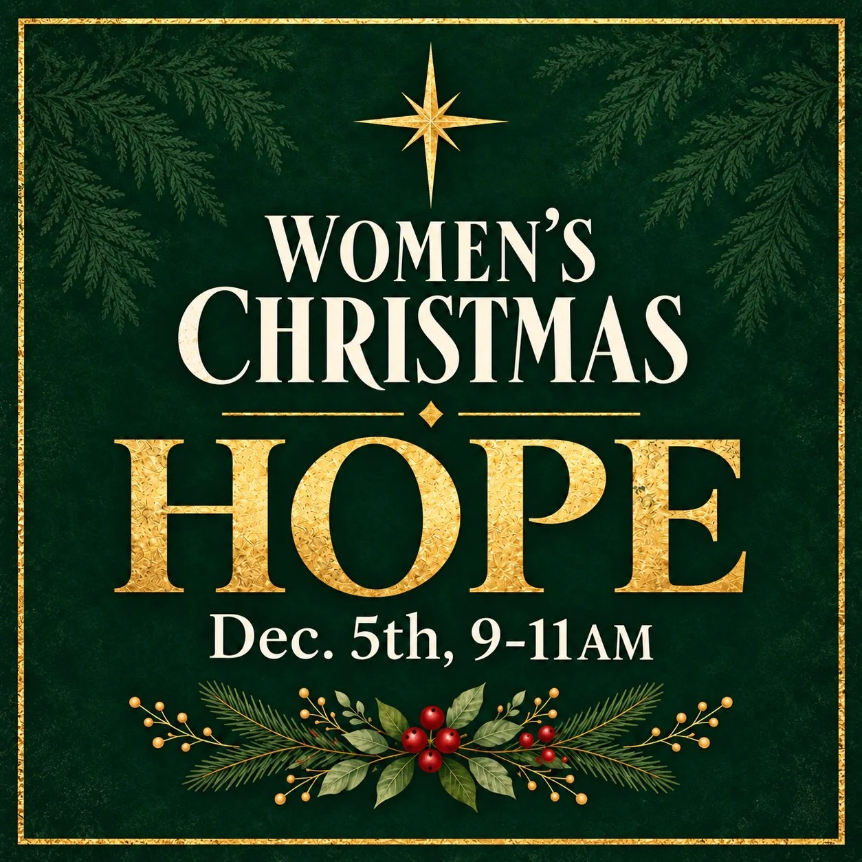 Women's Christmas 2026