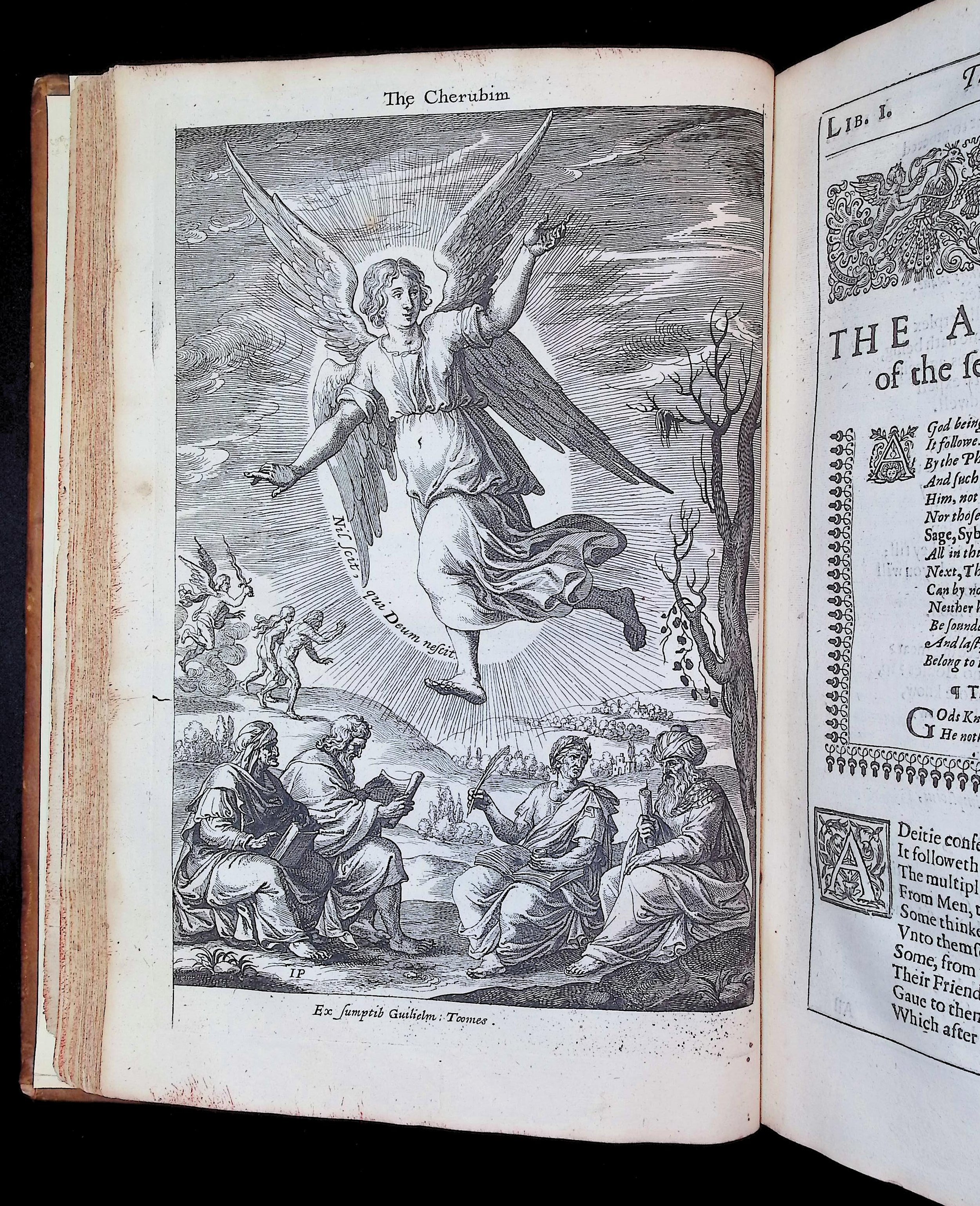 Thomas Heywood, Hierarchie of the Blessed Angels (1635) Held in the Kinney Center’s rare book collection.