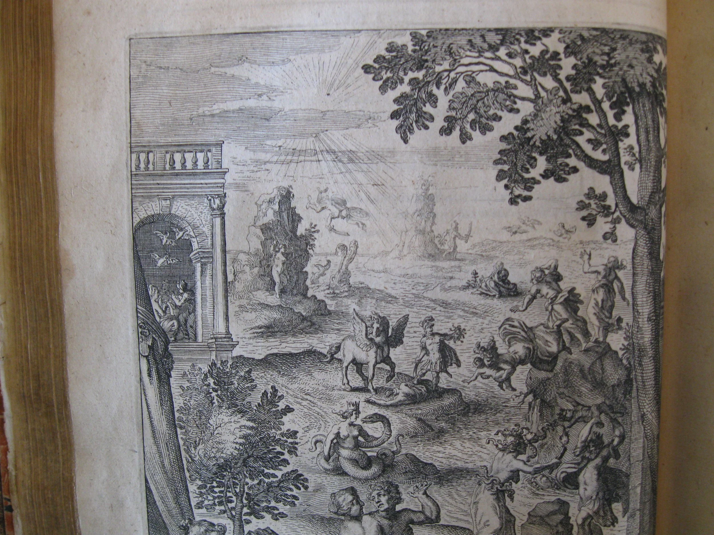  Ovid, Metamorphosis (1586) In Book Four, Ovid describes Cetus as a monstrous sea creature akin to a whale, emphasizing its vast, uncontrollable power as both a force of nature and a test for Perseus’ heroism. Held in the Kinney Center’s rare book co