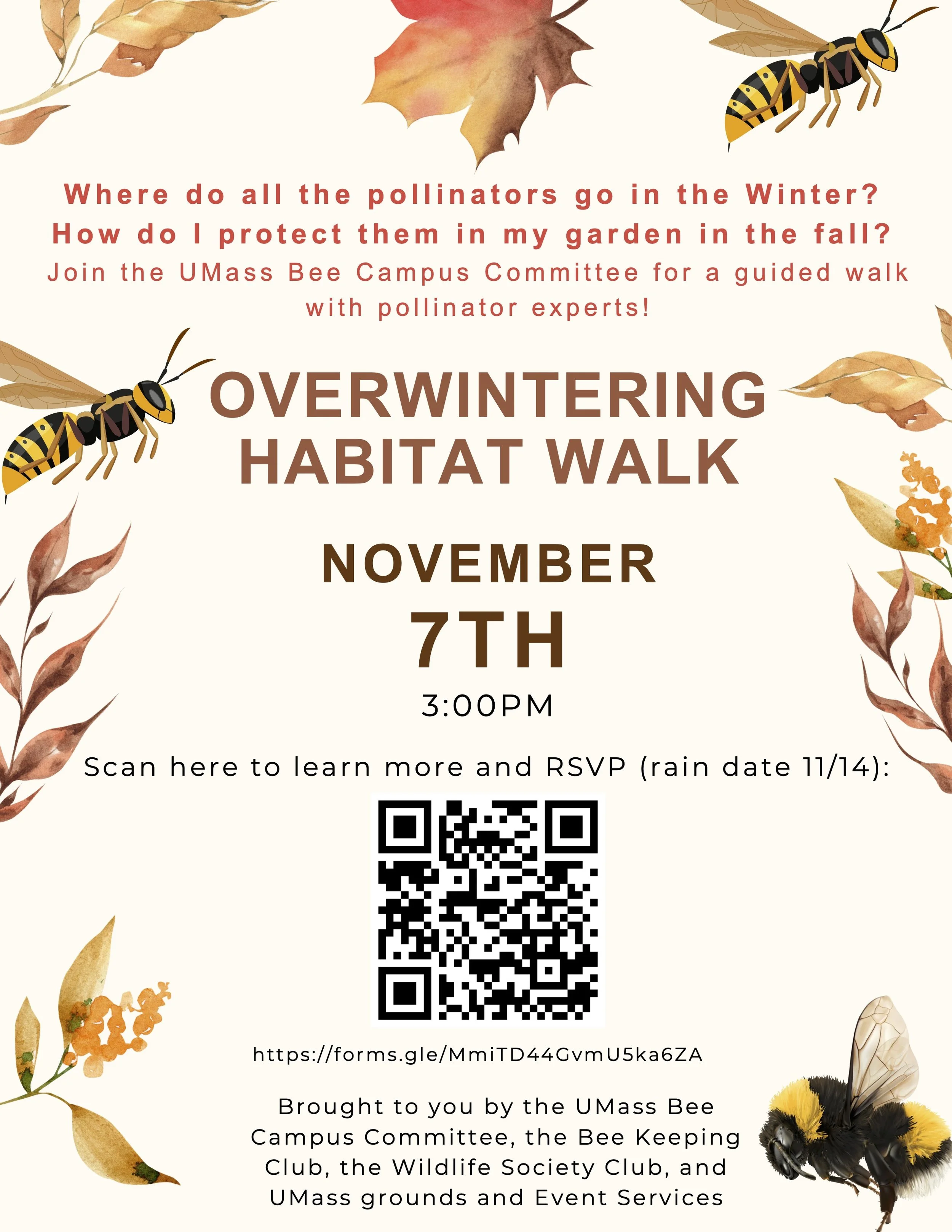 Sharing News | Overwintering Habitat Walk