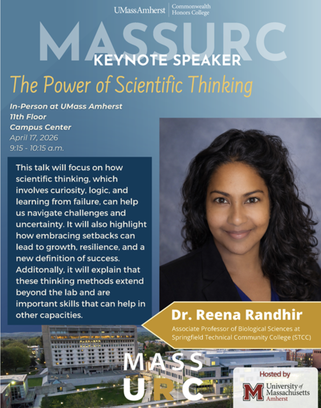 Sharing News | Massachusetts Undergraduate Research Conference