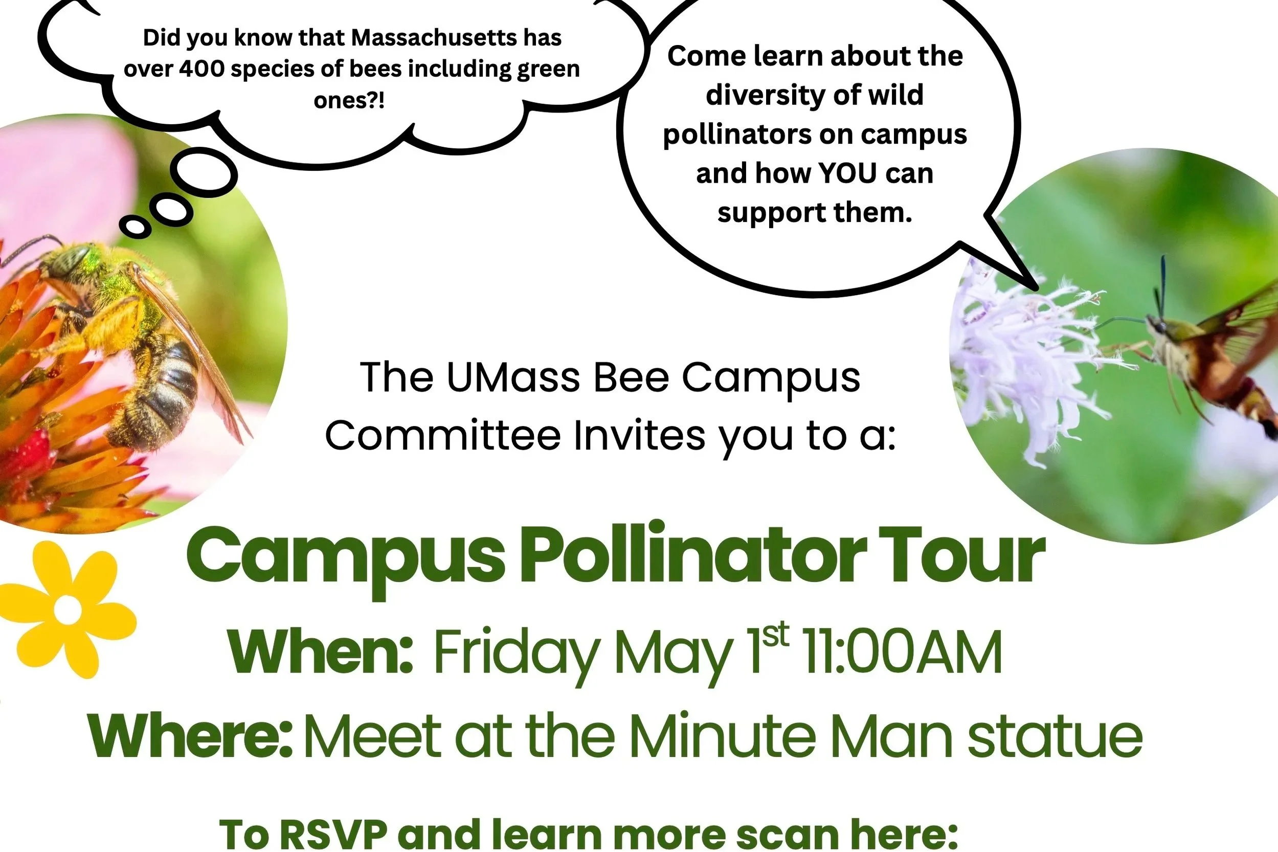 Sharing News | Campus Pollinator Tour