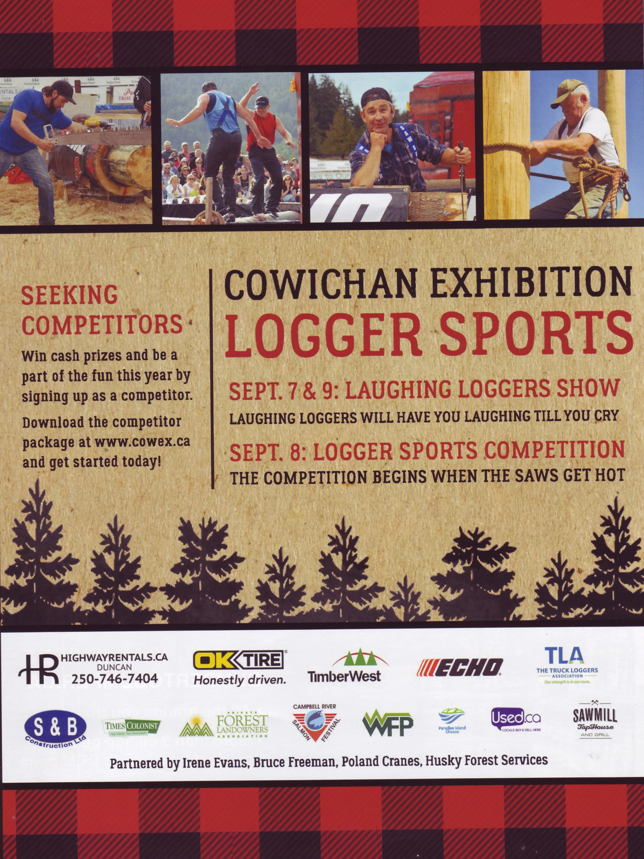 A page from a Cowichan Exhibition program. Will there be a 'Cow Ex' this year with Covid-19?