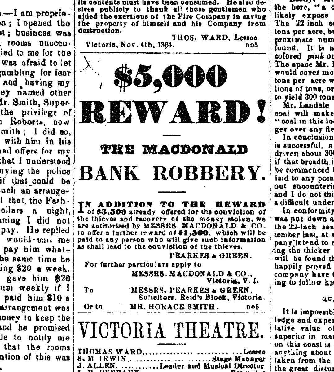 Macdonald’s Bank Robbery (Part 2)