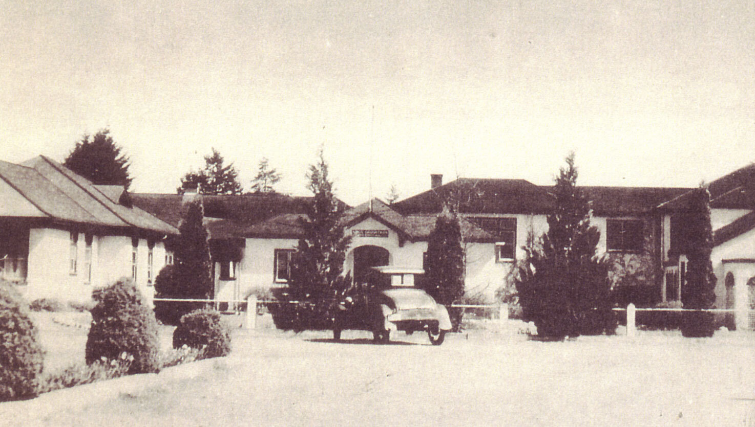 The King's Daughters Hospital (which looks like it was designed by a committee) wanted the City to erect three signs showing its location.