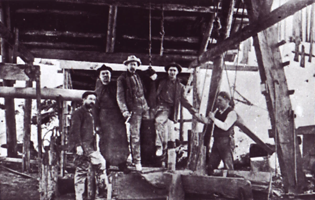 The Tyee Mine, Mount Sicker, in its heyday as a phenomenally rich copper producer. Long shut down by 1918, attempts were being made to re-open it. But it would take another 20 years and another world war before it resumed production, this time for i…