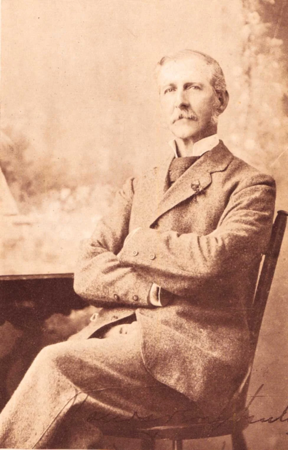 The unrepentant raconteur, Edgar Fawcett.