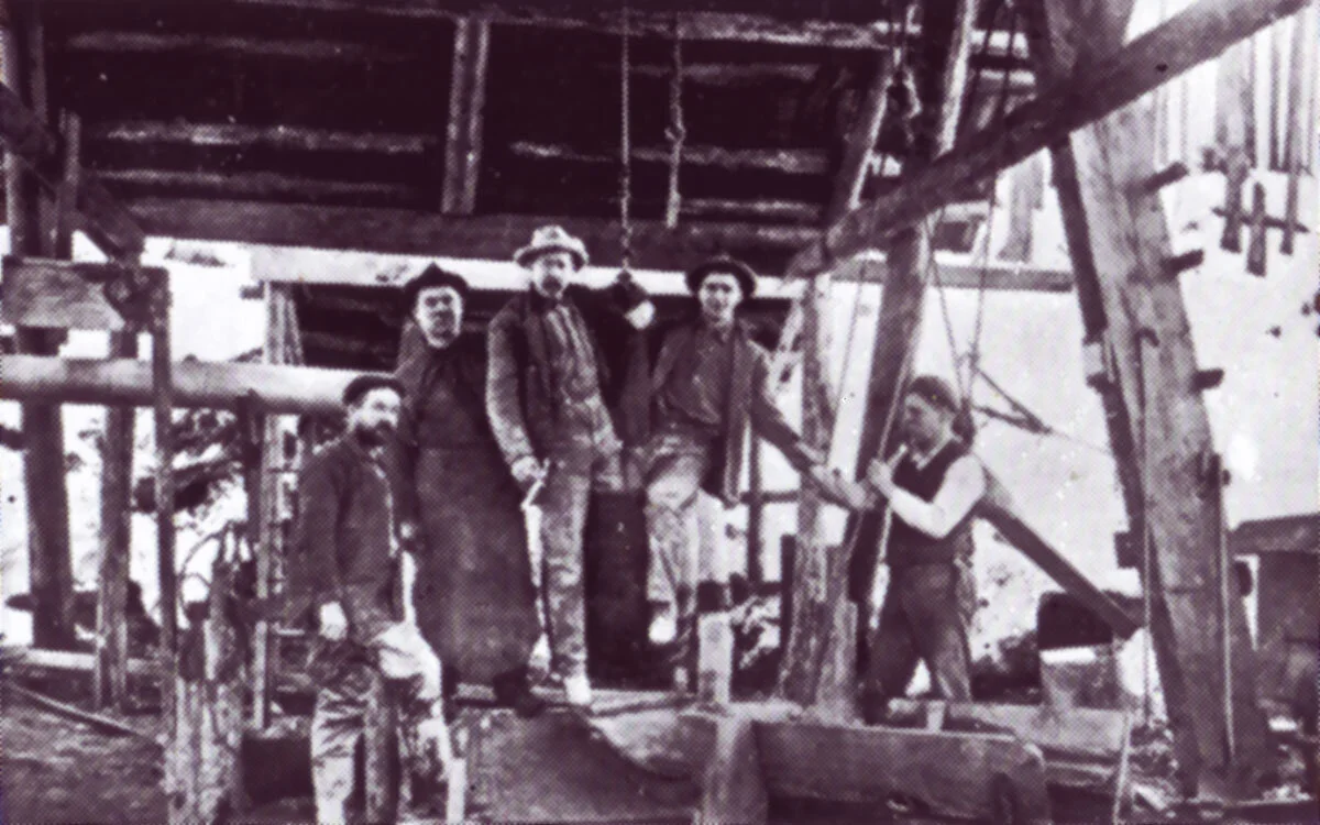 It would be years and many an adventure before Charles Dickie came as close as ever he did to striking it rich. His Richard III Mine was situated just a bit higher up Mount Sicker than the fabulously rich Tyee Mine, shown here.