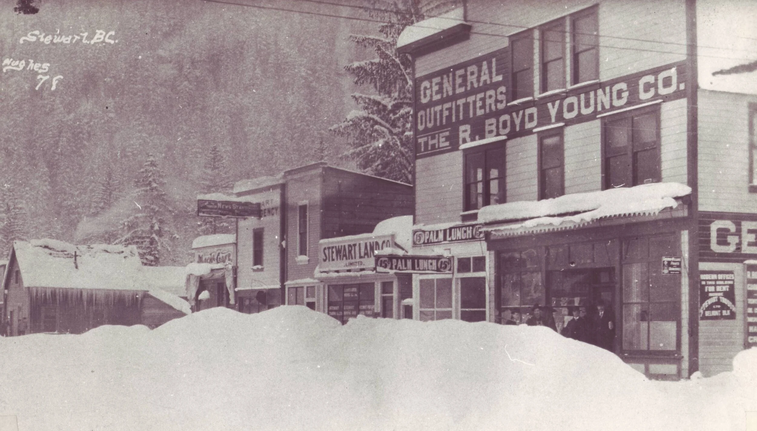 The main street of Stewart. Charles Dickie and partners joined in the rush to northwestern B.C. after the copper mining boom on Cowichan's Mount Sicker petered out. They weren't successful and he found the experience so stressful that he invested wh…