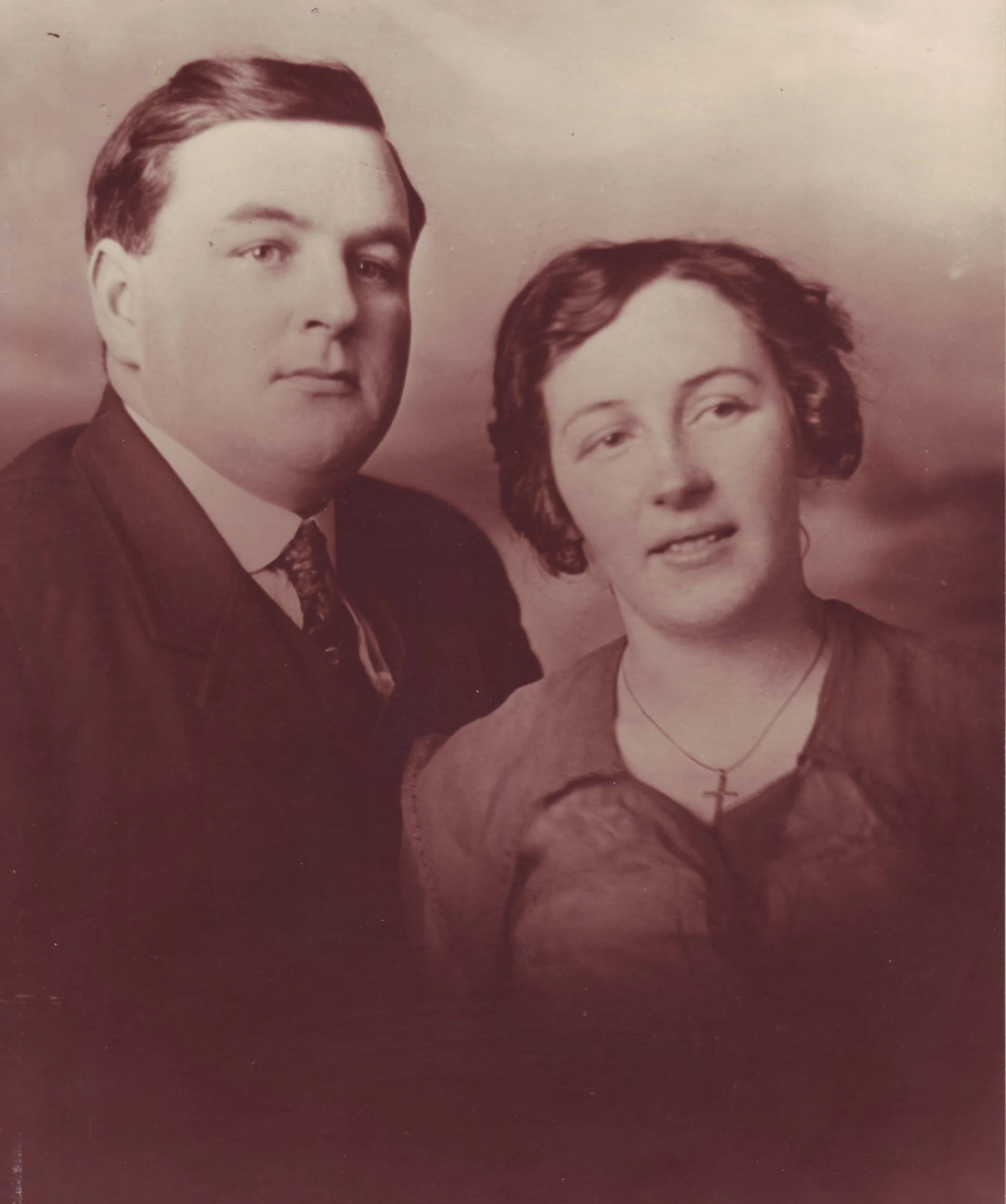 A very young journalist/historian Bruce McKelvie was there, notebook in hand, the day Vancouver Police Chief Malcolm MacLennan was killed by a crazed gunman.  --Family photo courtesy of Lois Bomford