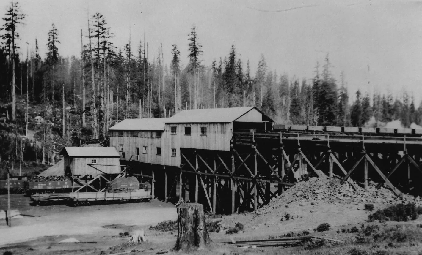 Pacific Coast Colliery Mine, South Wellington.--Photo courtesy Helen Tillie