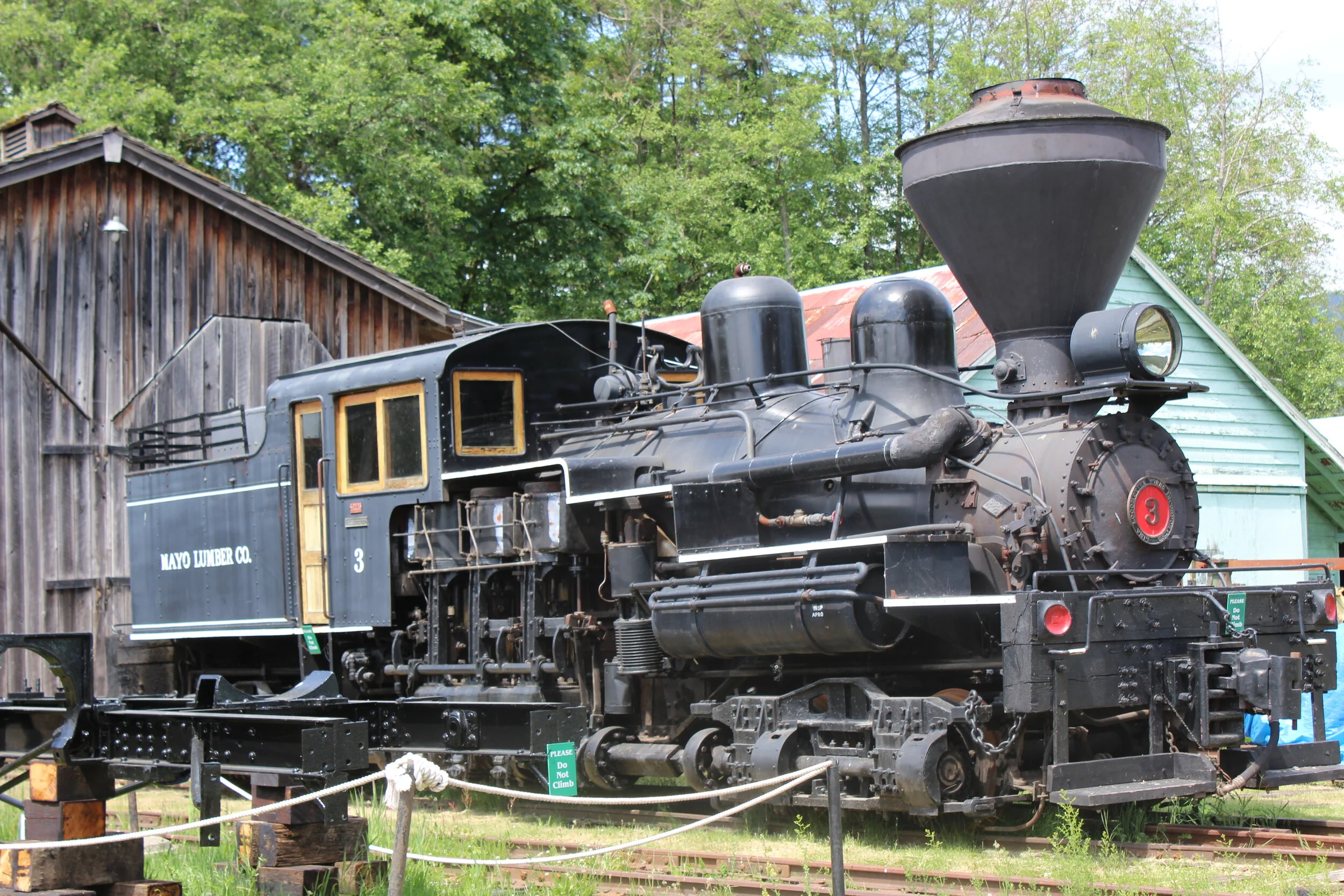 They say you can tell the real boys by their toys. For Gerald Wellburn, only the real thing would do and his B.C. Forest Museum (today’s B.C. Forest Discovery Centre), is the priceless result. —Author’s Collection