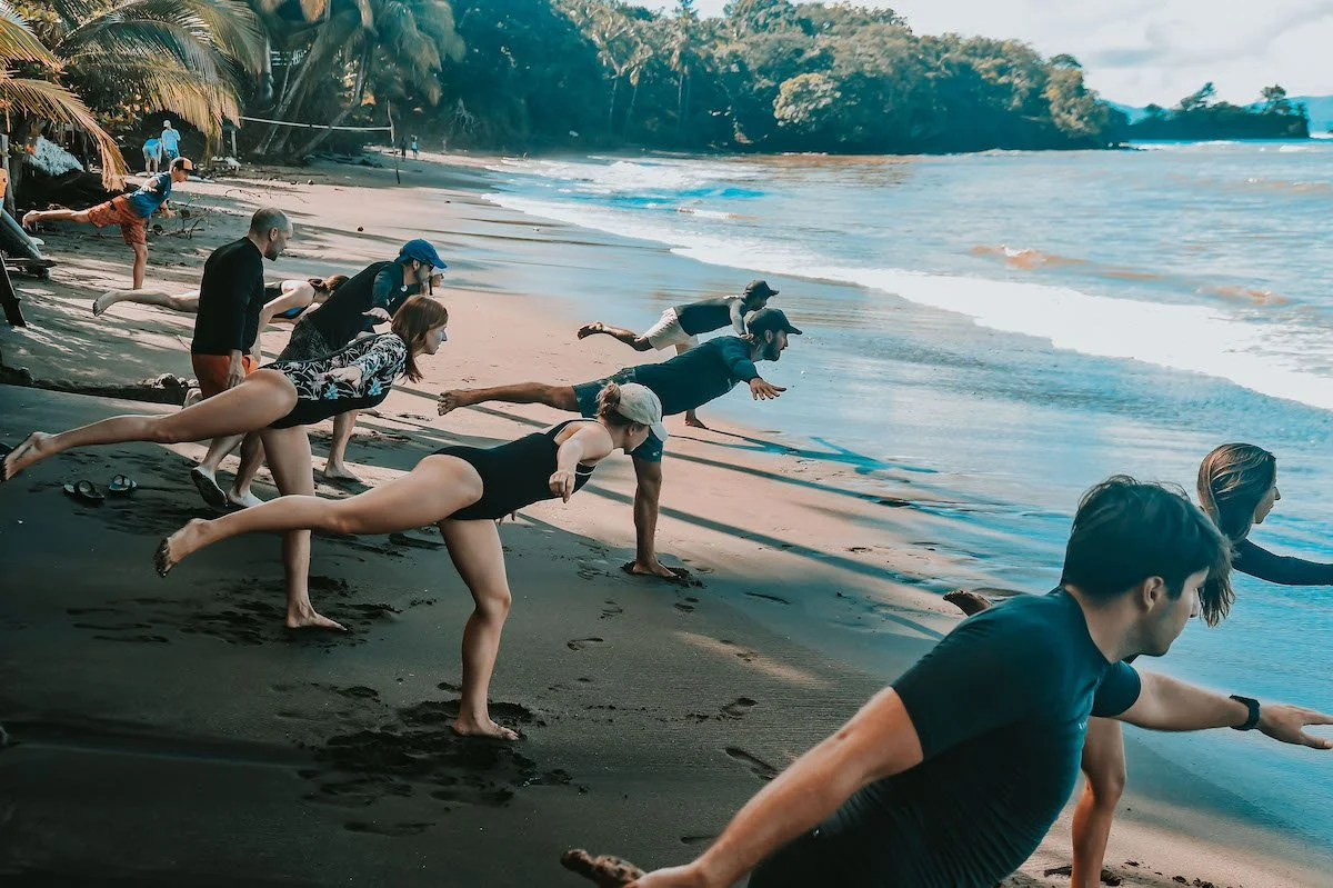 Is Santa Catalina, Panama the Best-Kept Secret for Surf & Yoga Retreats (Better Than Bali or Costa Rica?) 2 waluaa guests retreat surf warmup