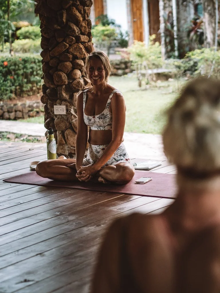 Choosing Panama over Costa Rica for a Diverse Yoga and Surf Retreat 6 Yoga class Waluaa Yoga and Surf Retreat Panama