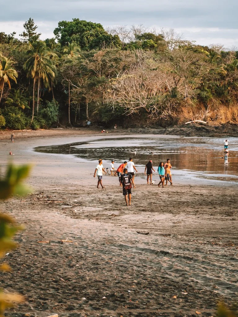 Our Favorite Things to Do in Santa Catalina, Panama 4 Dusk+Santa+Catalina+Panama+Beach+soccor+game