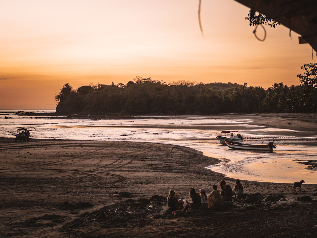 Our Favorite Things to Do in Santa Catalina, Panama 2 Sunset+Views+at+Town+Beach+Santa+Catalina+Panama