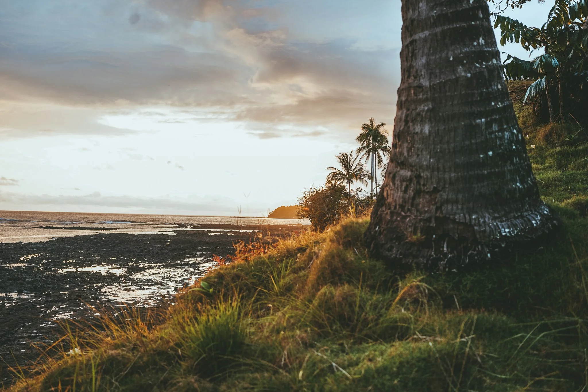 Sunset view of La Punta, Santa Catalina Panama
