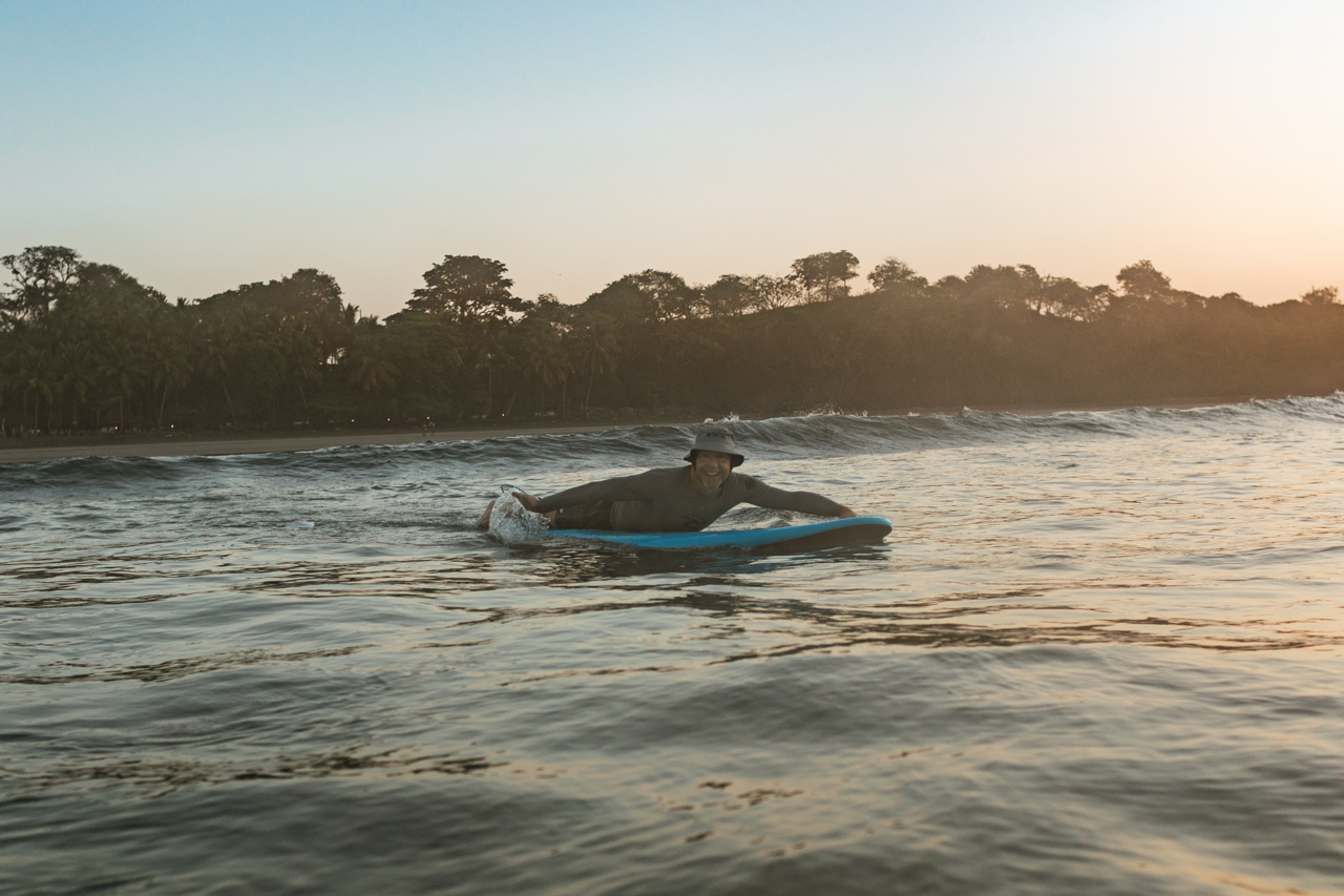 sunrise surf session santa catalina
