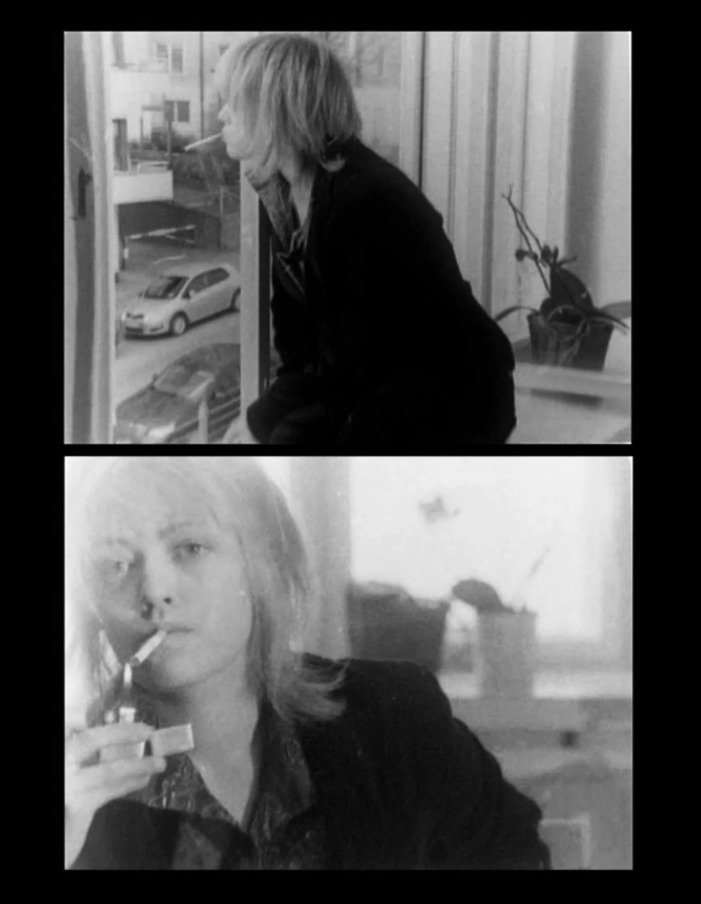 10 years since my last cigarette.

Here is tiny me, almost a lifetime ago, smoking in a very serious 16mm art school student film, trying hard to look deep 😃