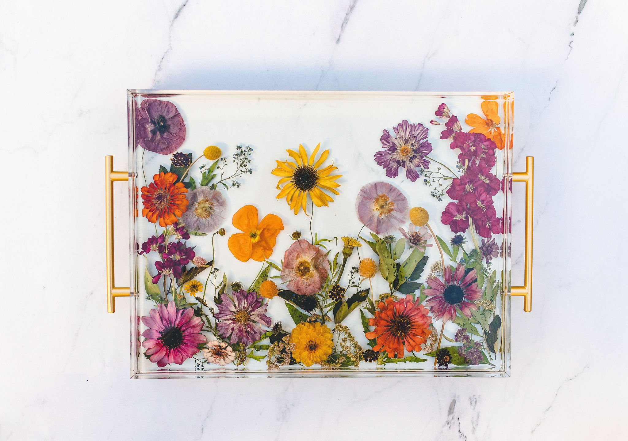 Preserving Flowers in Resin • Little Pine Learners