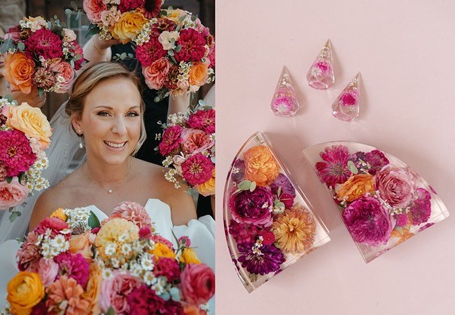 💌 Swipe! &rarr;

Over the years you might forget details from your wedding day, but when you see your flowers&hellip; the emotions and magic will come running back ✨

#resin #resinart #flowerpreservation #floralpreservation #bouquetpreservation #mem