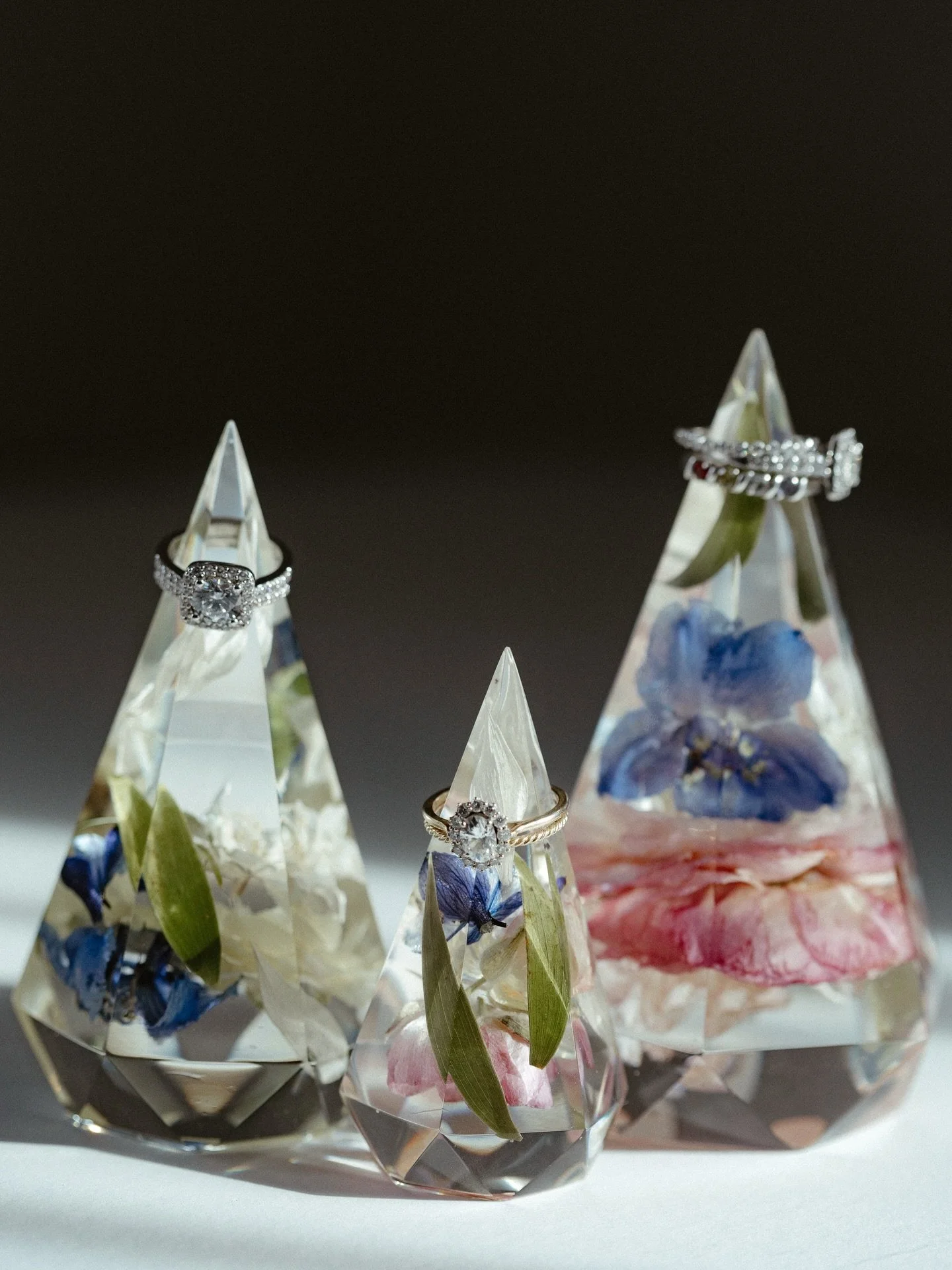 Our resin ring holders beautifully display your favorite rings&mdash; and yes, even your bracelets too!