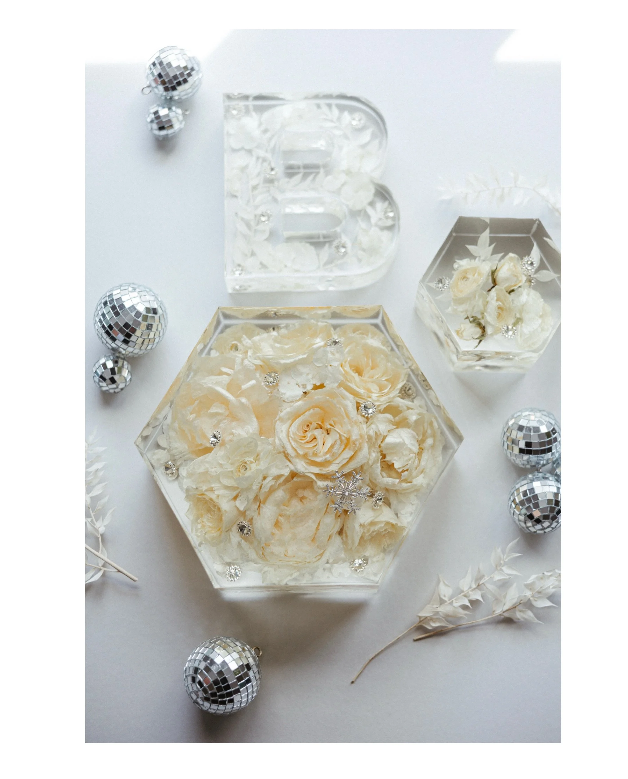 A winter wedding in June!

One of our favorite parts of what we do is partnering with our sister company, Floral V Designs, to help couples preserve the beauty of their wedding day long after the celebration ends. 

Swipe to see moments from C+P&rsqu