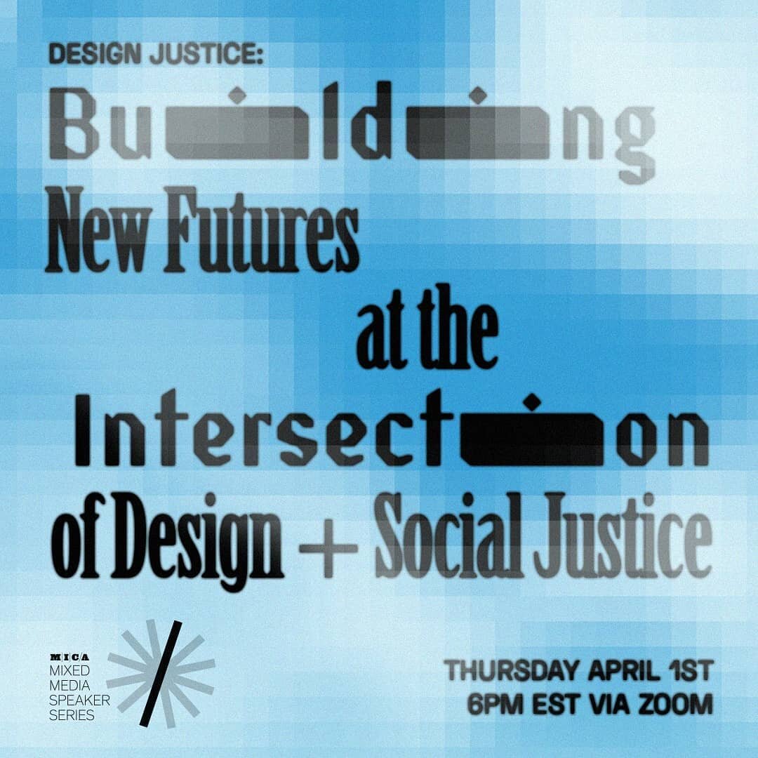 Denise Shant&eacute; and N'Deye are joining some fellow design justice movement builders and friends. Registration is open! Sign up thru the @mica_socialdesign link in bio 🙌🏾

&bull;&bull;&bull; repost &bull;&bull;&bull;
Save the date for Design Ju