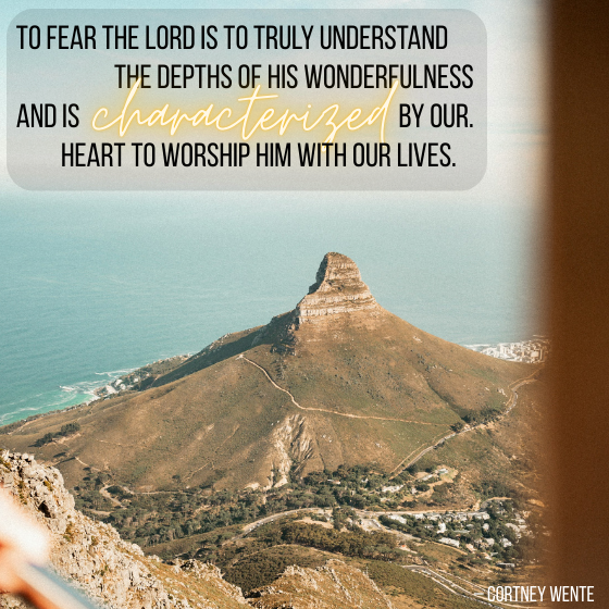 Fearing the Lord and Gaining Wisdom