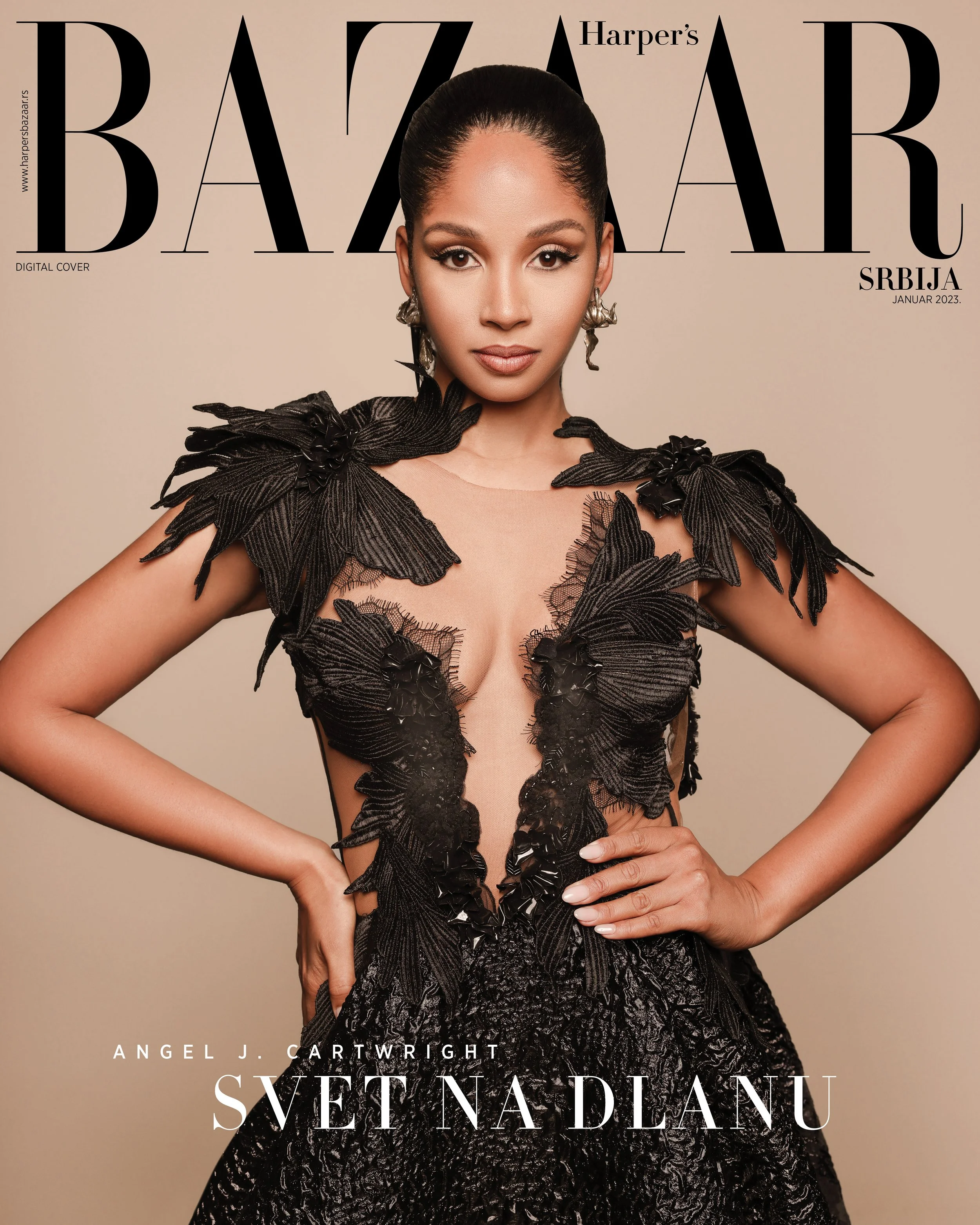 Harpers Bazaar Serbia
Photographer: Robyn Damianos
Muse: Miss Bahamas Universe Angel Cartwright
Designer: Phylicia Ellis