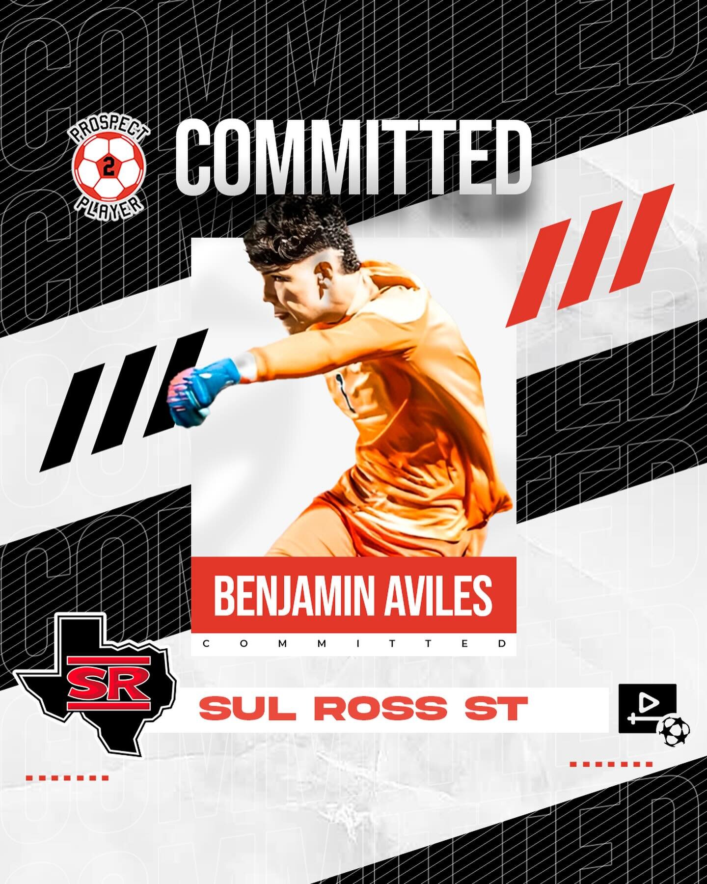 Congratulations to client Benjamin Aviles (@benjamin_aviles16) on his commitment to NCAA D2 program Sul Ross St University (@srsumenssoccer)

Benjamin is a 6ft GK from Texas who is a good athlete at the position with quality technique and reactions. 