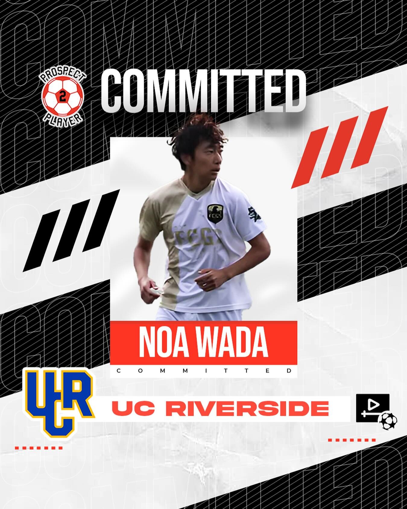 Congratulations to client Noa Wada (@noawada) on his commitment to NCAA D1 program UC Riverside (@ucrmsoccer)

Noa is a dynamic winger from California who is exciting on the dribble and has excellent contribution in the final third. He plays for FC G