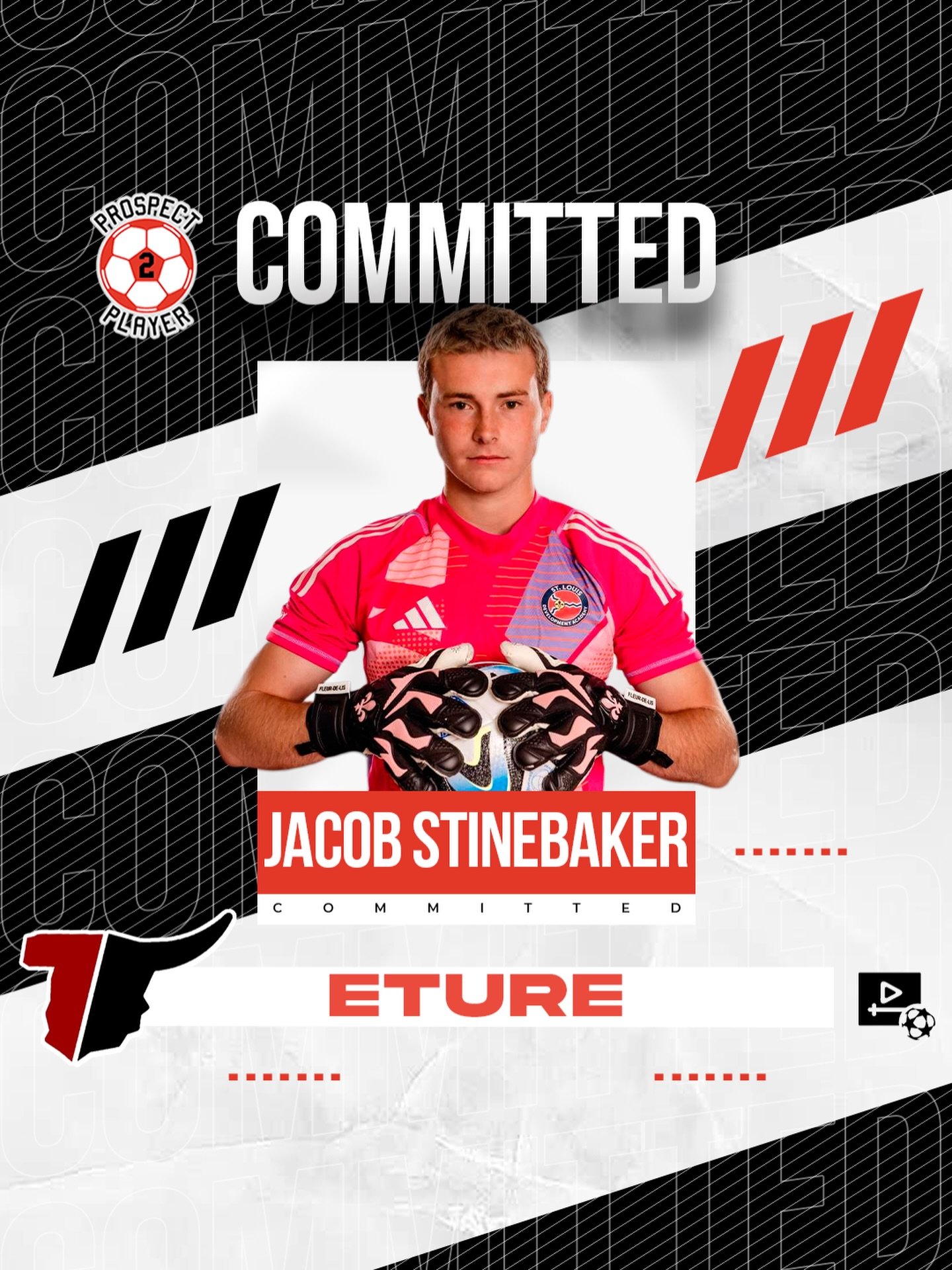 Congratulations to client Jacob Stinebaker (@jacobstinebaker) on his commitment to our partner program @eturemensoccer 🇪🇸 

Jacob is a talented goalkeeper from St. Louis playing for @stldasoccer 

We are excited to follow your career, Jacob ⚽️💪 

