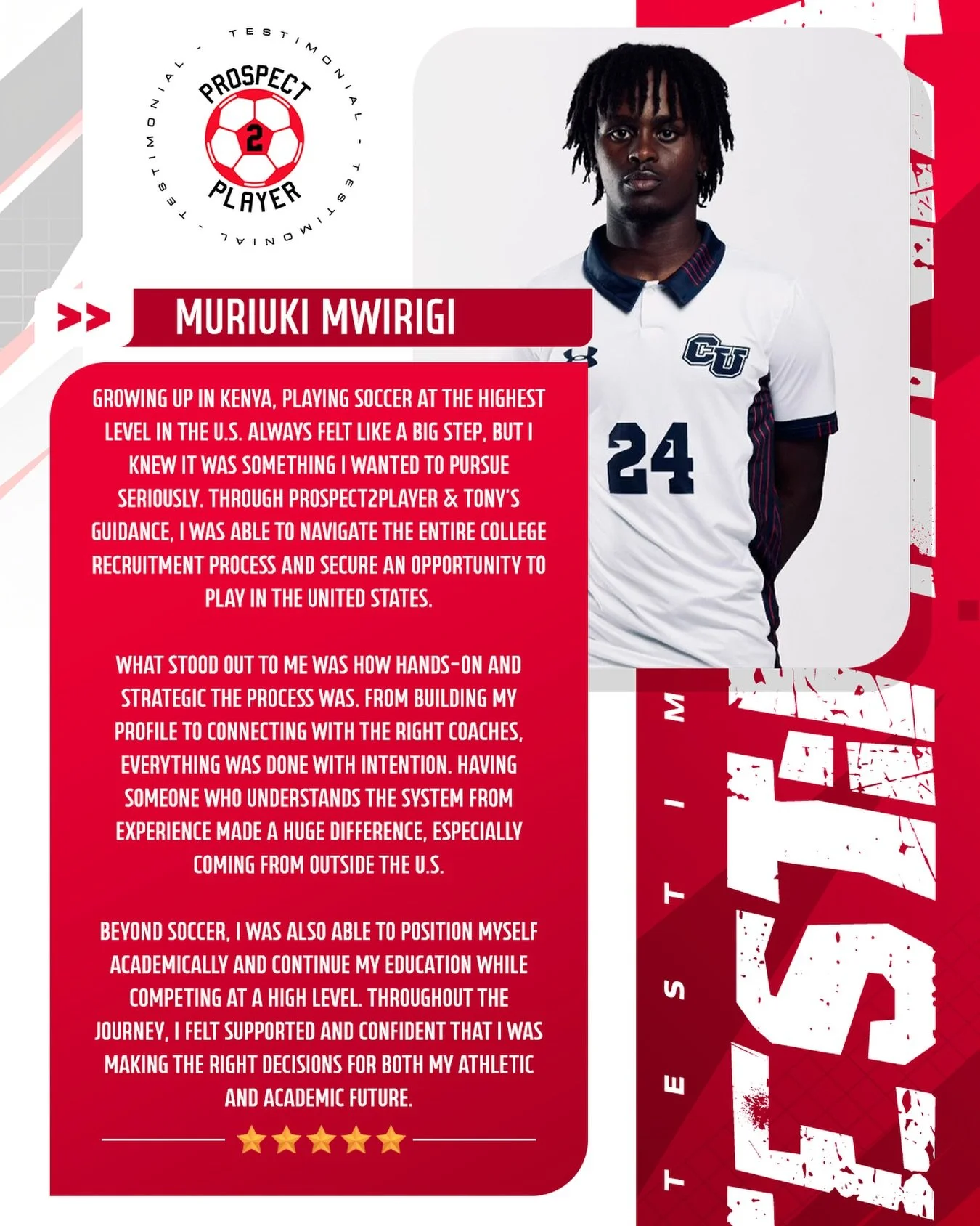 Player testimonial! 📌