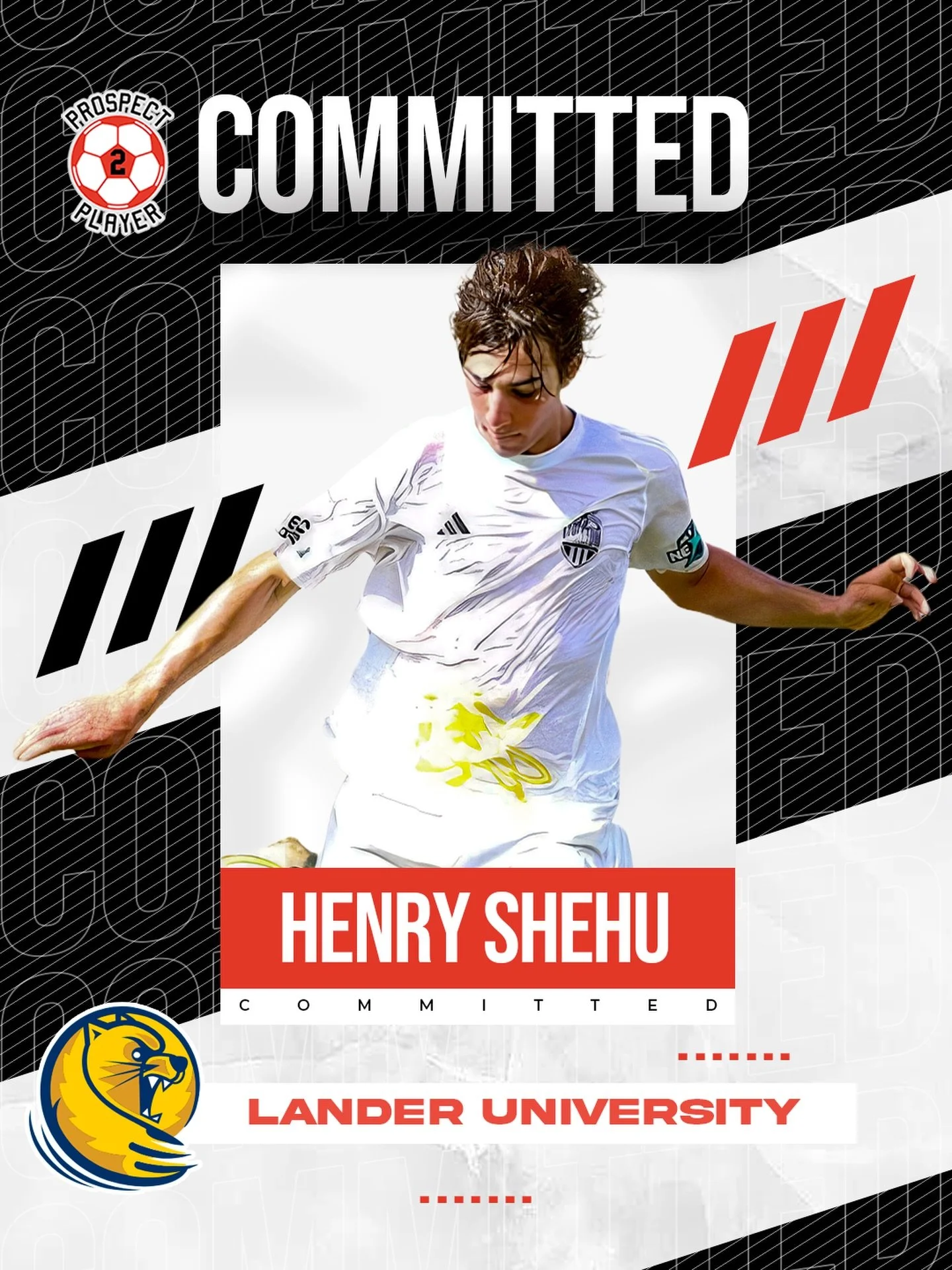 Congratulations to client Henry Shehu (@henry.s9) on his commitment to NCAA D2 program Lander University (@landermsoc)

Henry is a goalscoring striker playing @mlsnext for @athletumfc 

We are excited to follow your college career, Henry ⚽️💪 

Inter