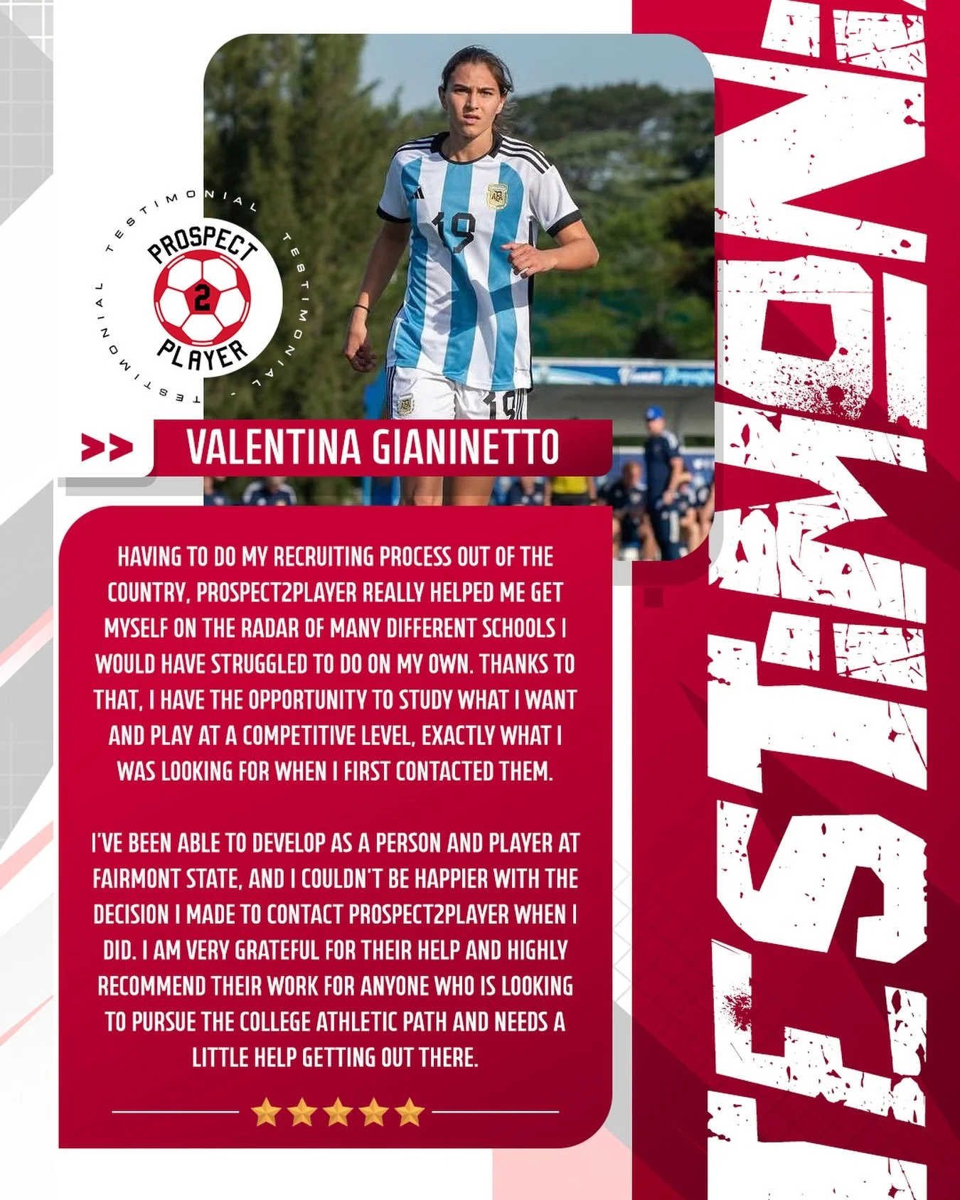 Player testimonial! 📌