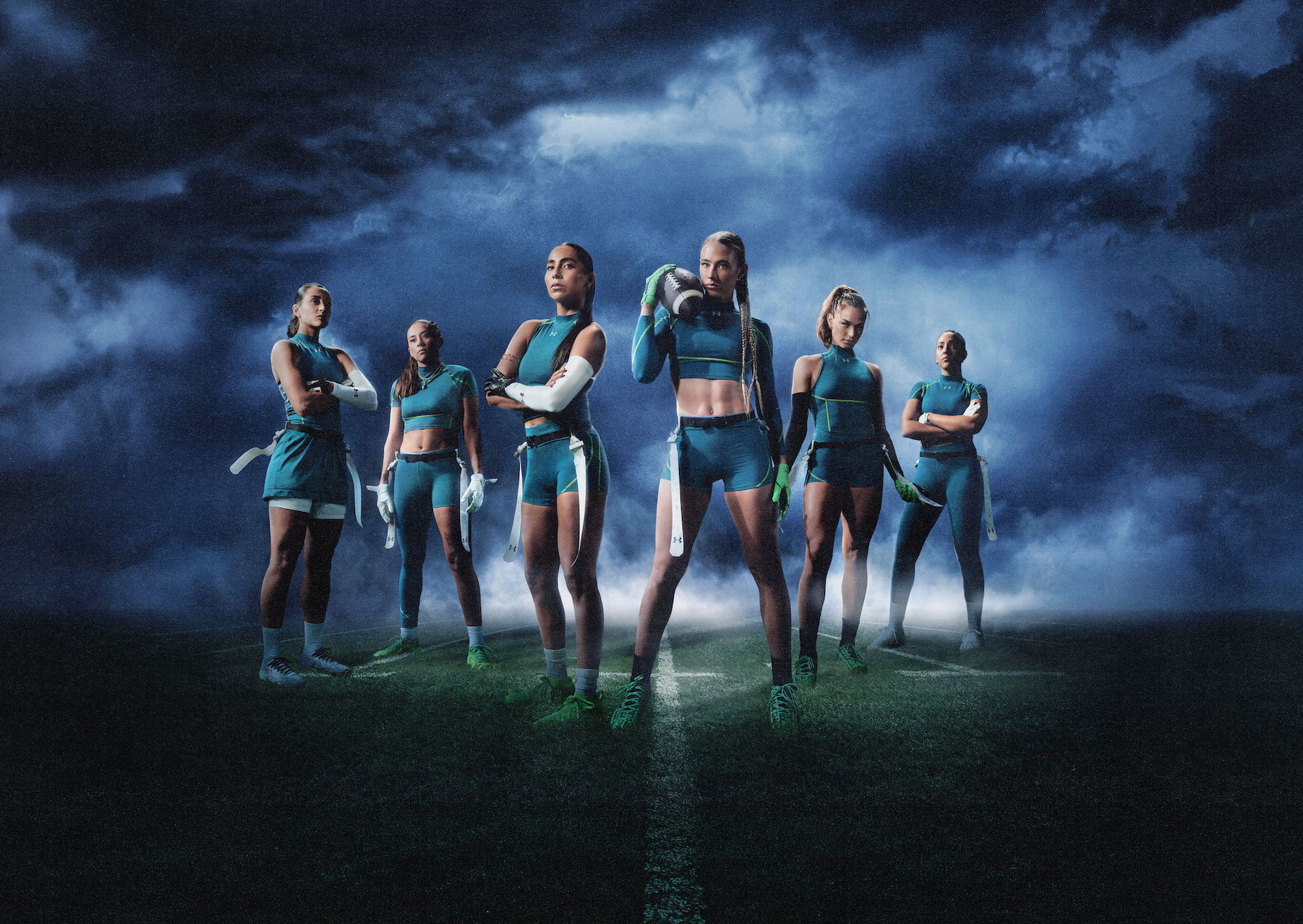 Under Armour Women's Flag Football Click Clack Campaign