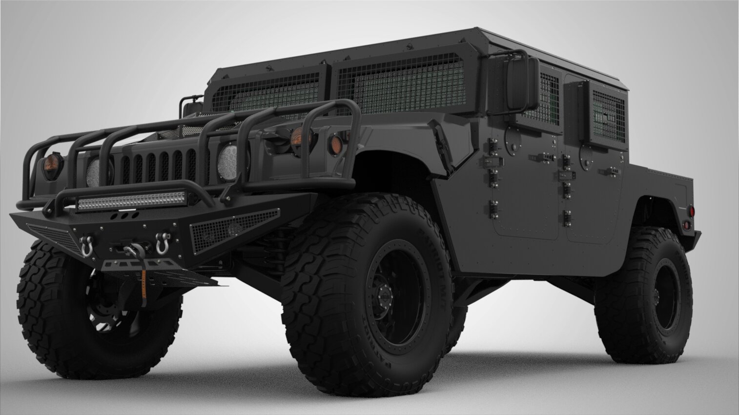 Armored Hummer H1 for Civilians like Humvee HMMWV — Plan B Trucks