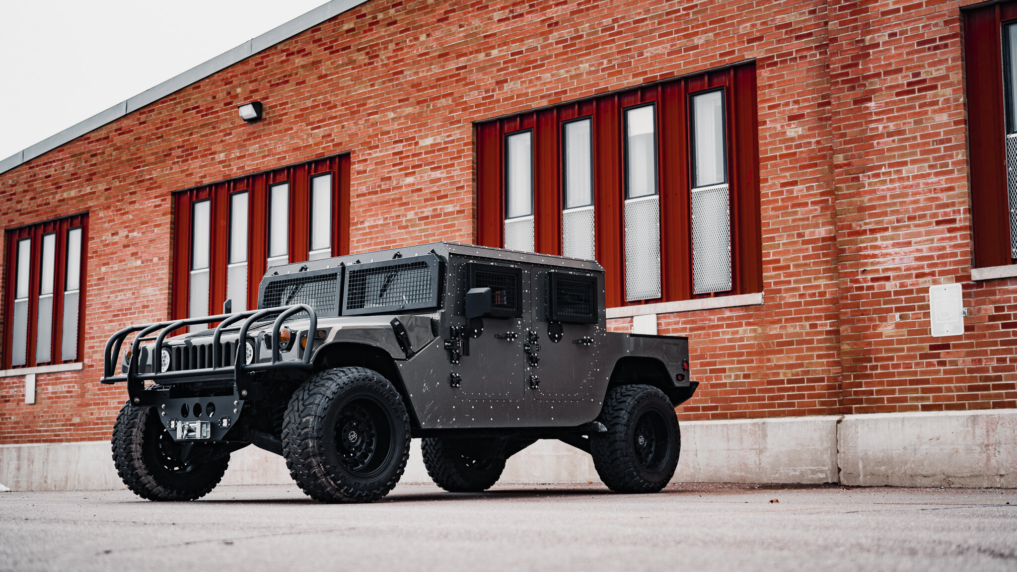 Armored Hummer H1 for Civilians like Humvee HMMWV — Plan B Trucks