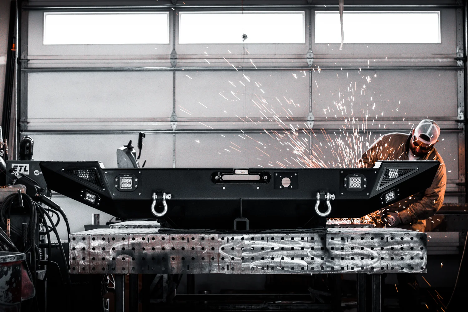 Signature Rear Bumper for Humvee® or Hummer H1® — Plan B Trucks