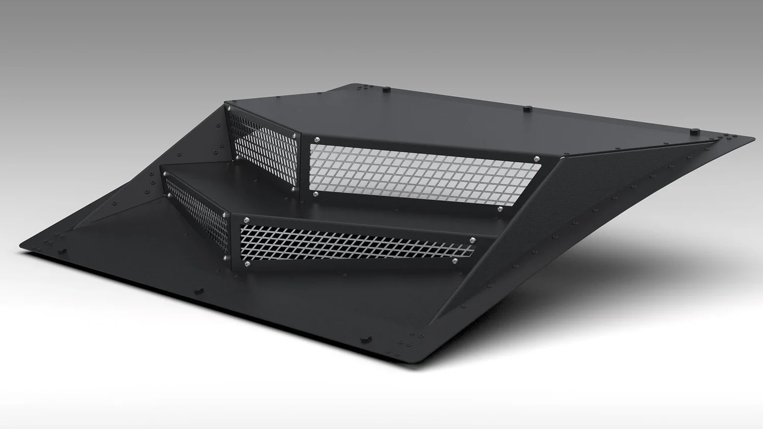 2-Tier Center Console for Humvee®/Hummer H1® — Plan B Trucks