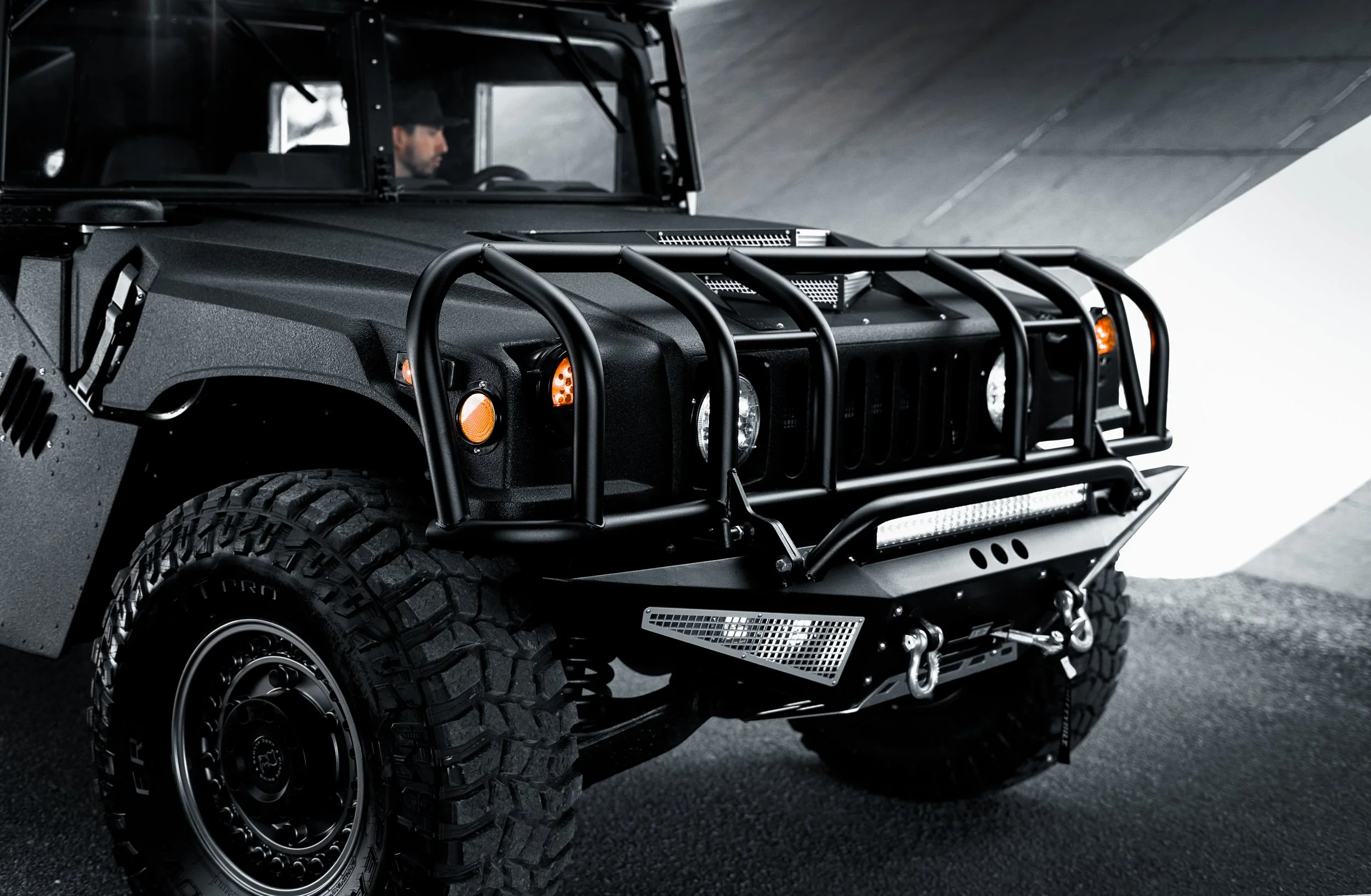 2-Tier Center Console for Humvee®/Hummer H1® — Plan B Trucks