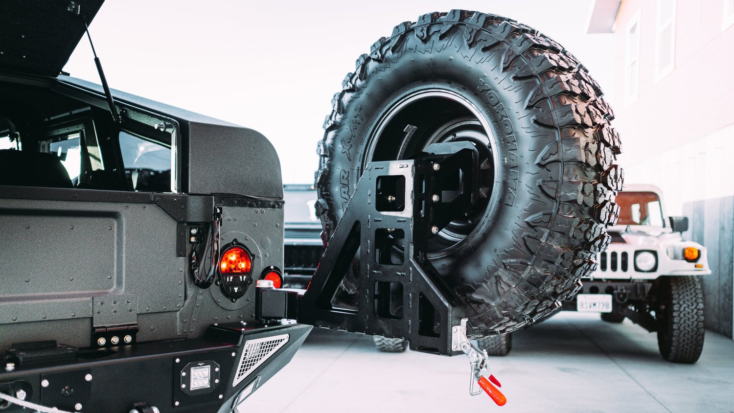 Signature Rear Bumper for Humvee® or Hummer H1® — Plan B Trucks