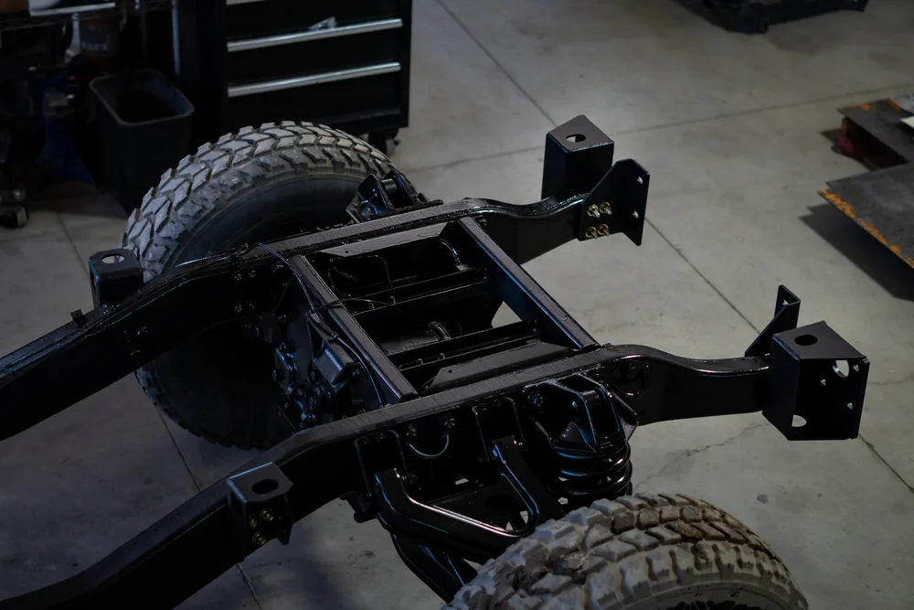 Airlift Rear Bumper for Humvee® and Hummer H1® — Plan B Trucks