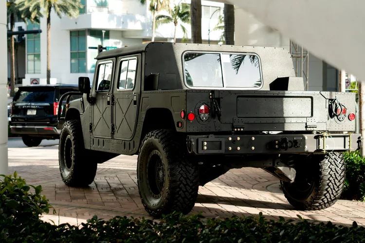 2-Tier Center Console for Humvee®/Hummer H1® — Plan B Trucks