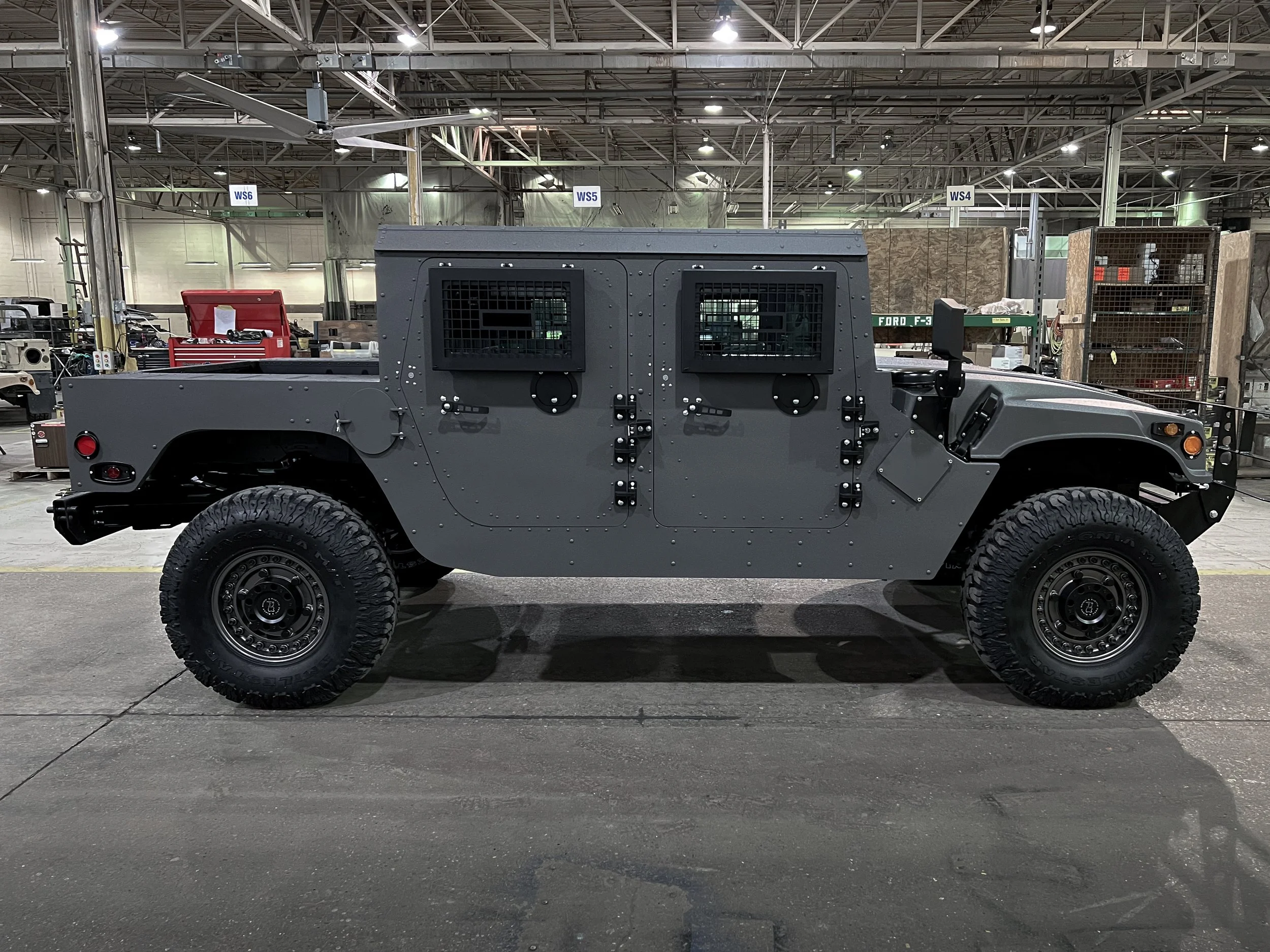 Armored Hummer H1 for Civilians like Humvee HMMWV — Plan B Trucks