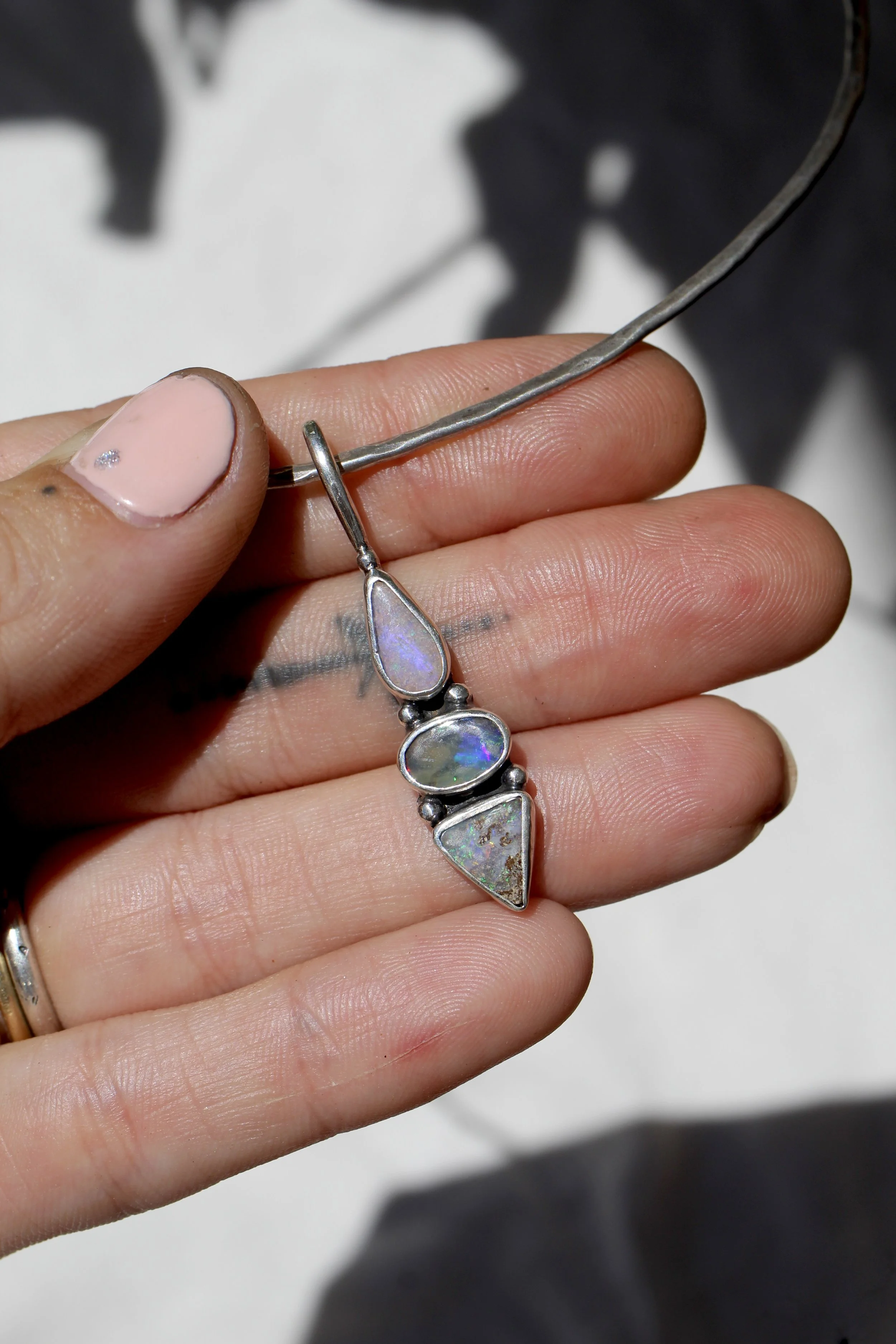 Trinity Opal Necklace