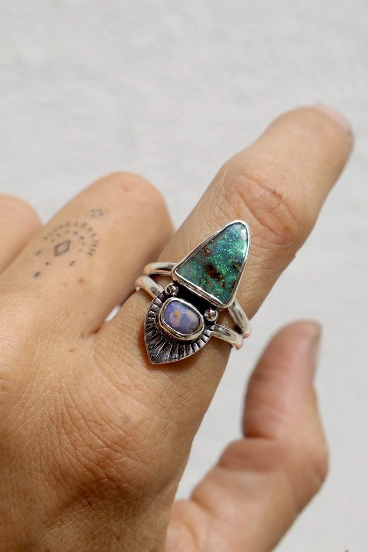 Sunbeam Opal Ring - UK N / US 6.75
