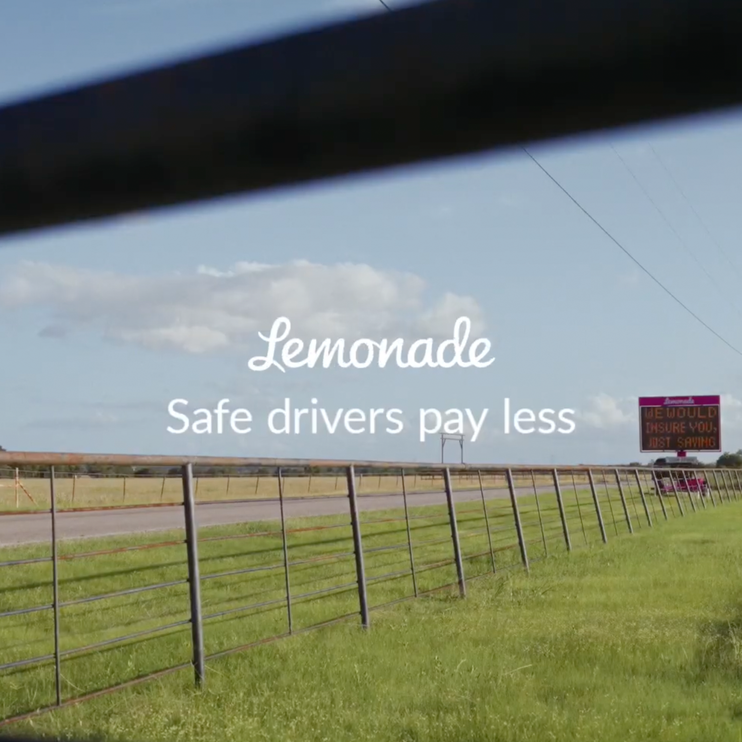 Lemonade Road Sign